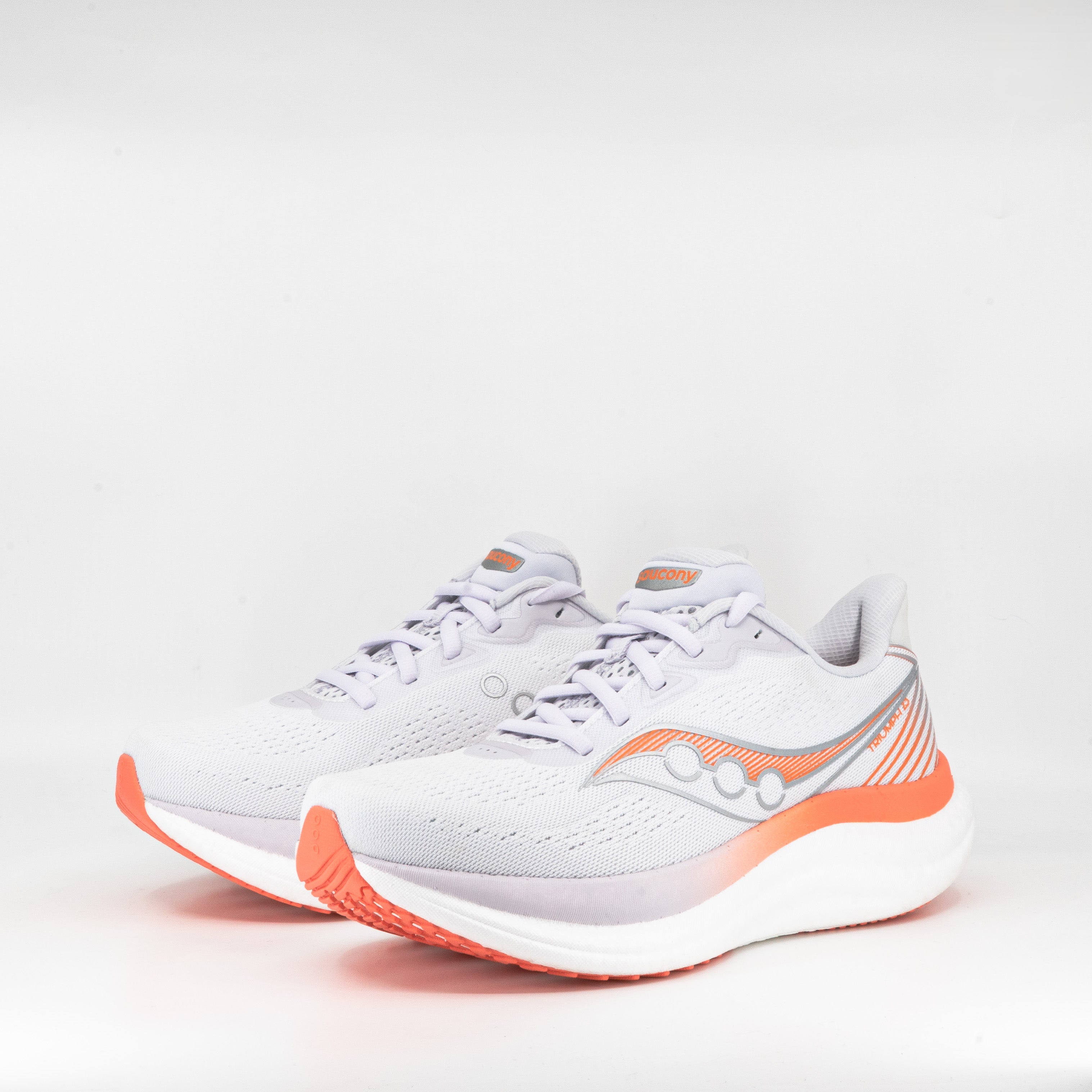 Saucony Triumph 23 (D wide) White/Wistful Womens - Frontrunner Colombo
